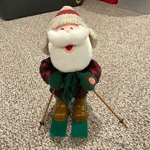 Department 56 Santa Skier Rockin' Rollers (NOT WORKING)
